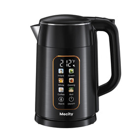 Mecity Electric Kettle 1.7L with touch screen for precise temperature control