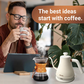 Mecity kettle delivers fast 1000W heating for quick boils