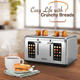 Mecity reheat function preserves warmth without over-toasting.