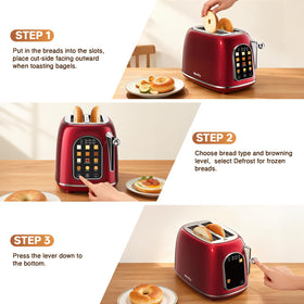 Mecity Toaster 2 Slice gift-ready packaging for housewarmings