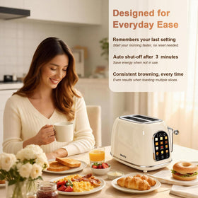 Mecity Toaster browning levels customize your toast.