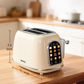 Mecity Toaster gift-ready cream design for housewarmings.