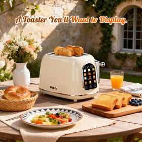 Mecity Toaster gluten-free program ensures consistent results.