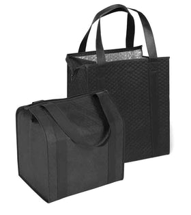 Mediz HannahDirect insulated bag front view, high capacity for groceries and snacks.