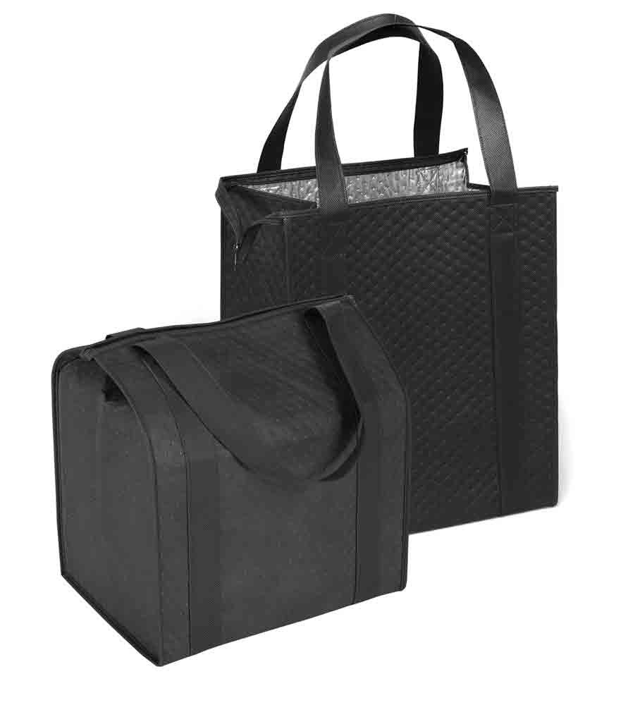 Mediz HannahDirect insulated bag front view, high capacity for groceries and snacks.
