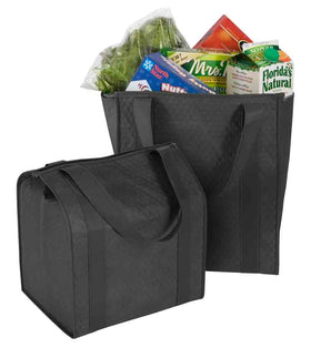 Mediz HannahDirect insulated bag in use, sturdy handles for shopping trips.
