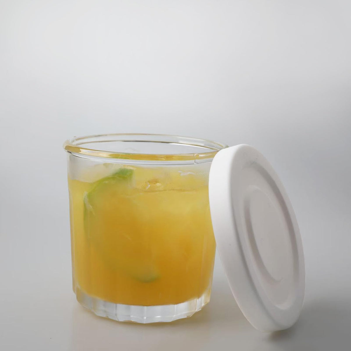 MedoouHait glass jar for fridge storage of snacks and small foods.