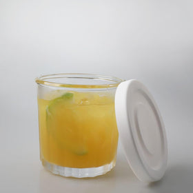 MedoouHait glass jar for fridge storage of snacks and small foods.