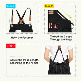 MEEDEN painting apron multi-use for art, cooking, gardening, and more
