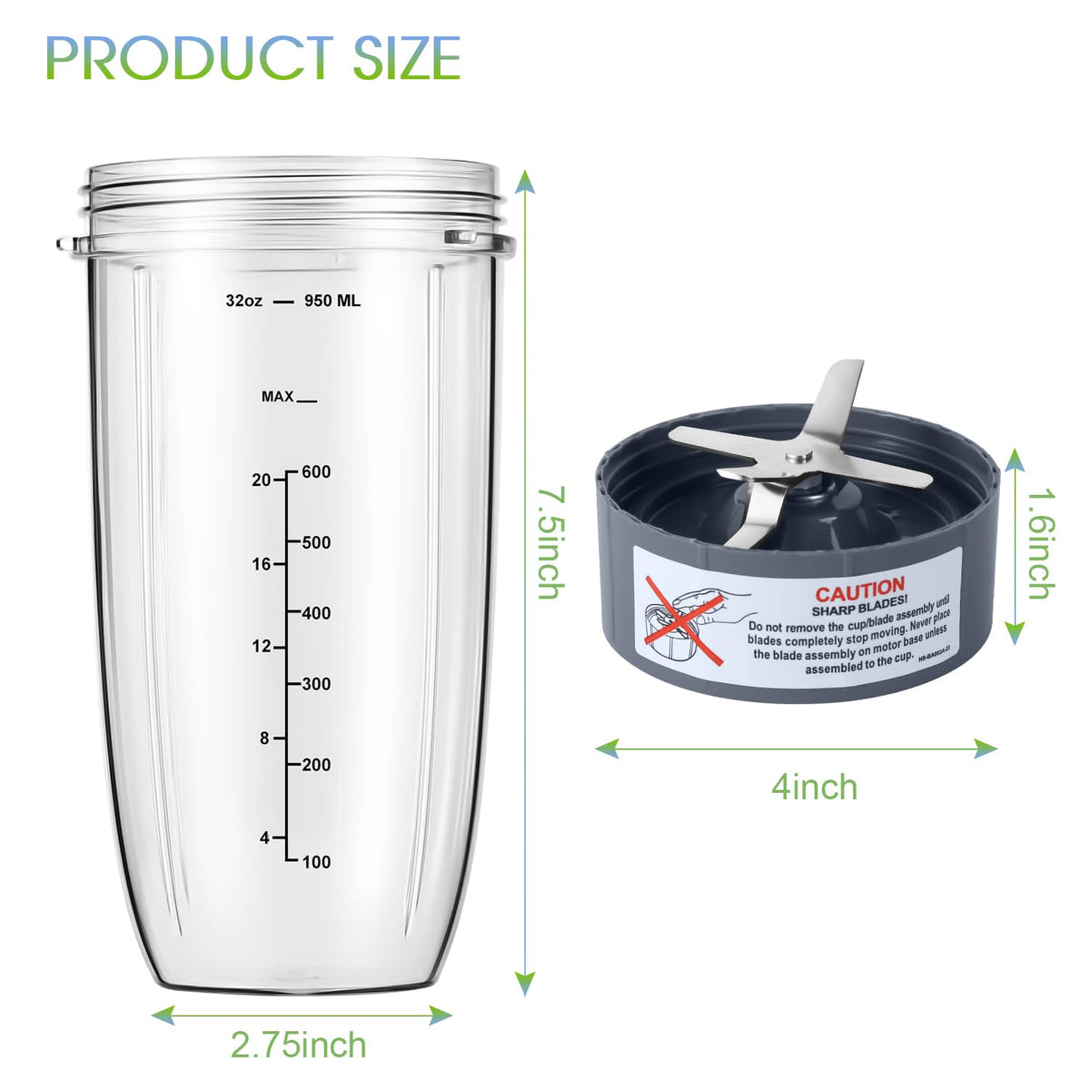 MEET JUICE 4 piece packaging shows included parts