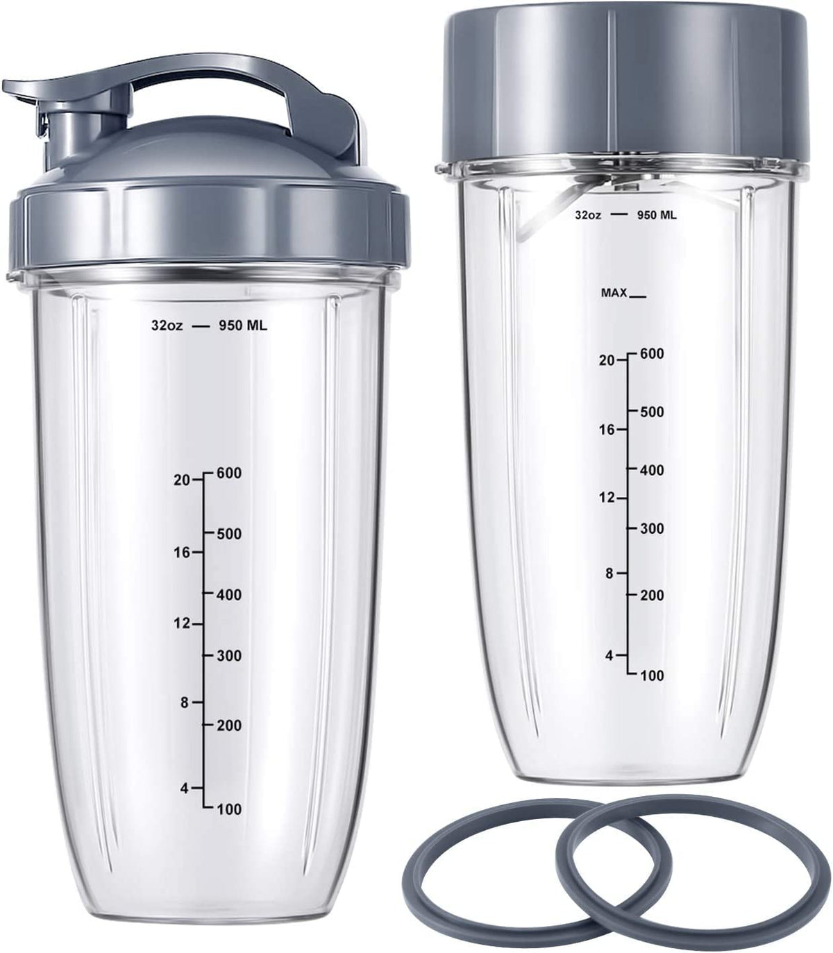 MEET JUICE dishwasher-safe cups simplify post-blend cleanup.