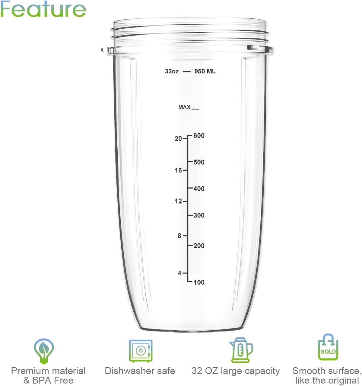 MEET JUICE flip-top to-go lid for convenient travel blending.