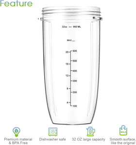 MEET JUICE flip-top to-go lid for convenient travel blending.
