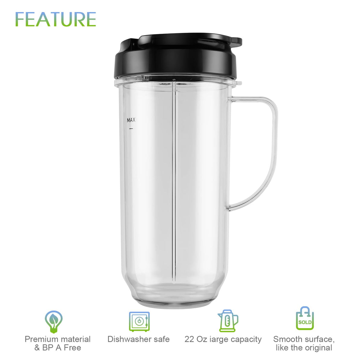 MEET JUICE food-grade BPA-free plastic for safe smoothies.