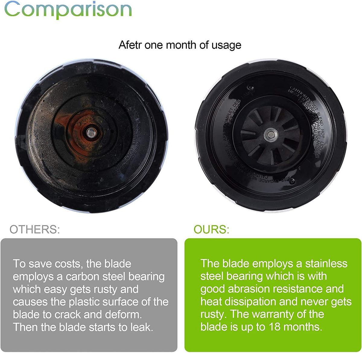 MEET JUICE two-blade pack ready for replacement
