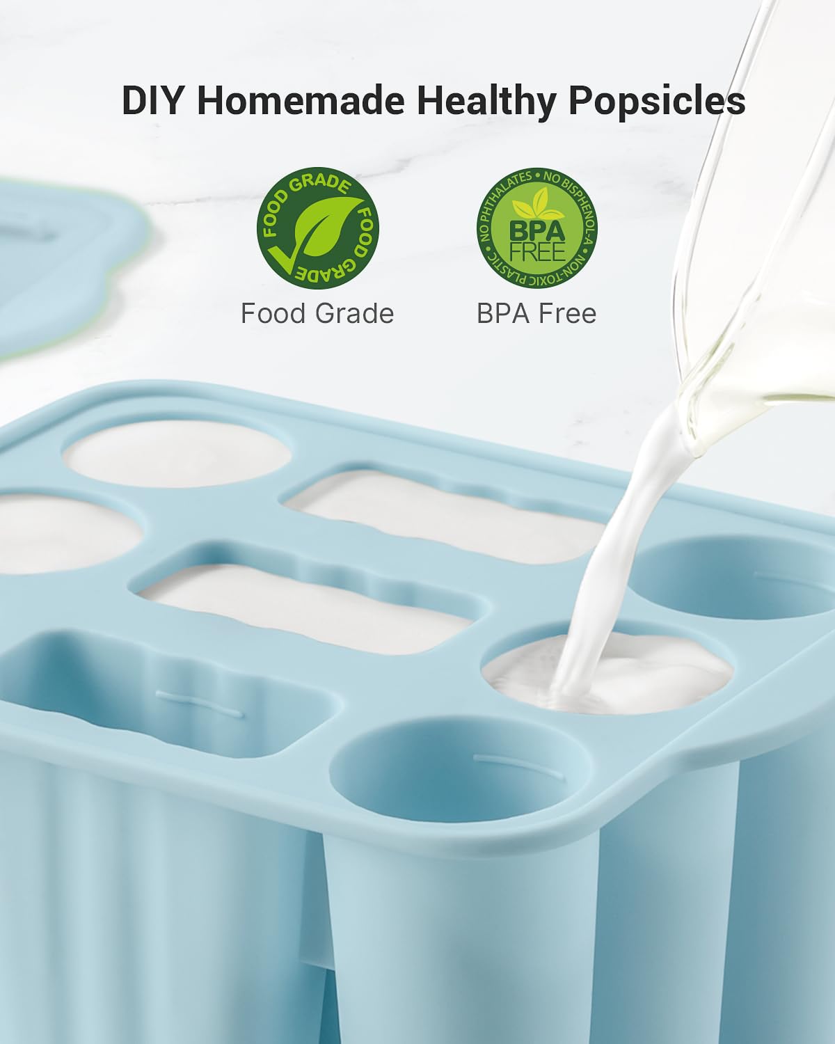 MEETRUE drip-free silicone holders catch drips