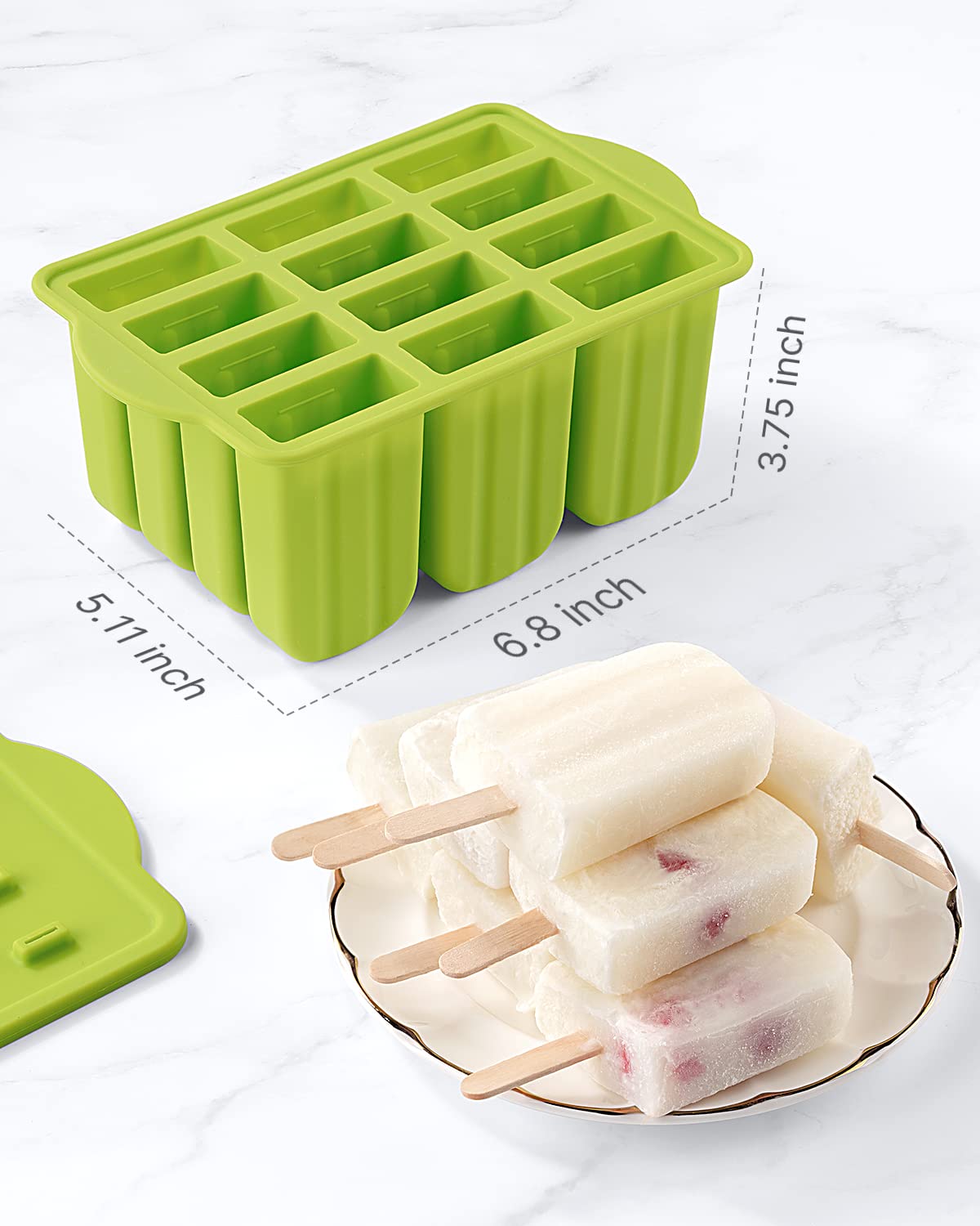 Includes bags and cleaning brush for easy cleanup