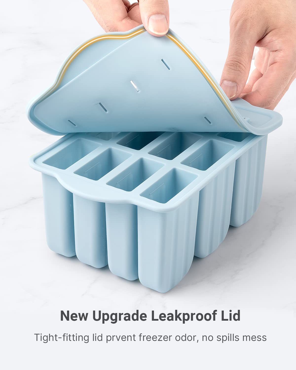 MEETRUE popsicle sticks and cleaning brush included for complete use.
