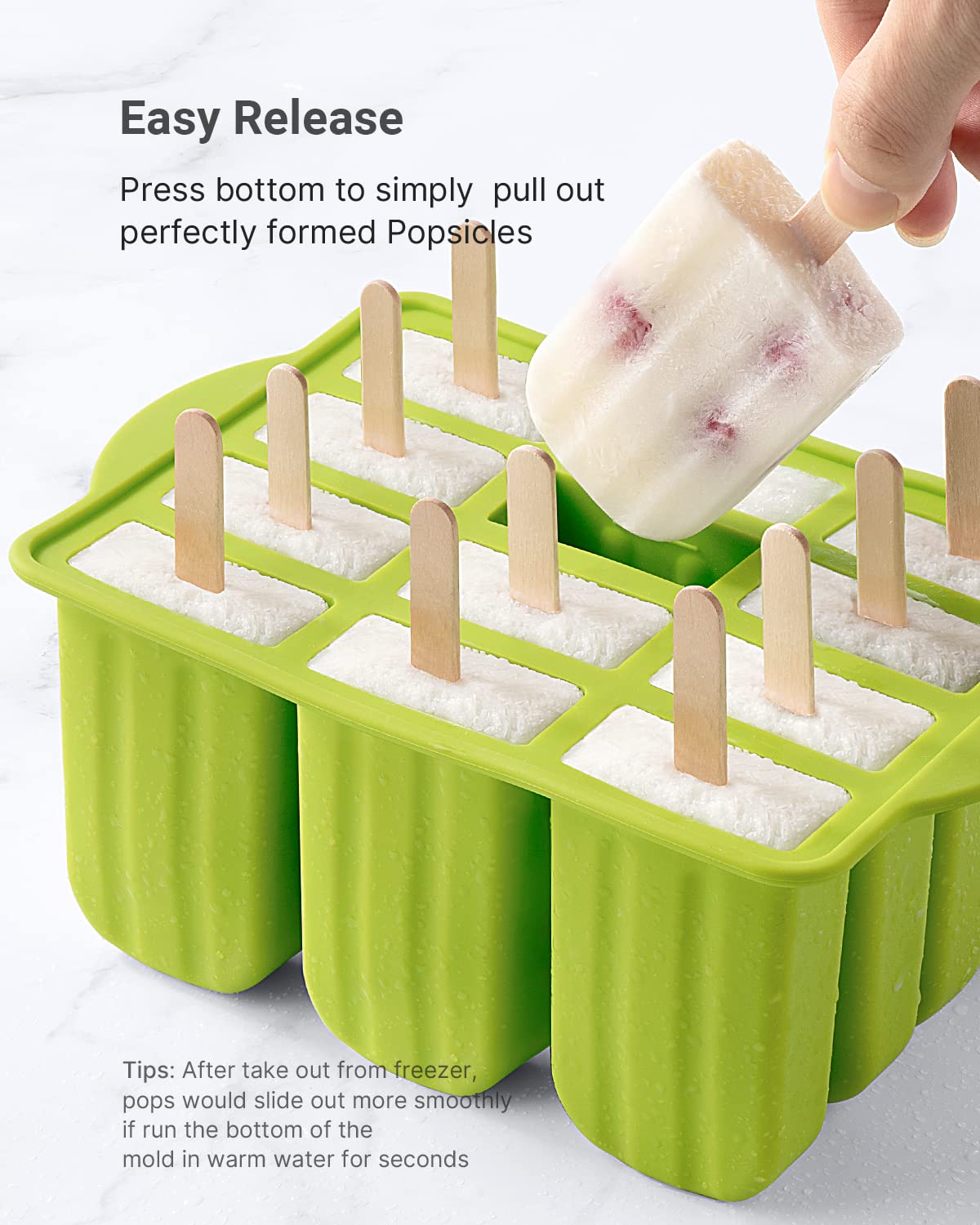 MEETRUE 50 wooden sticks ready for batch flavoring