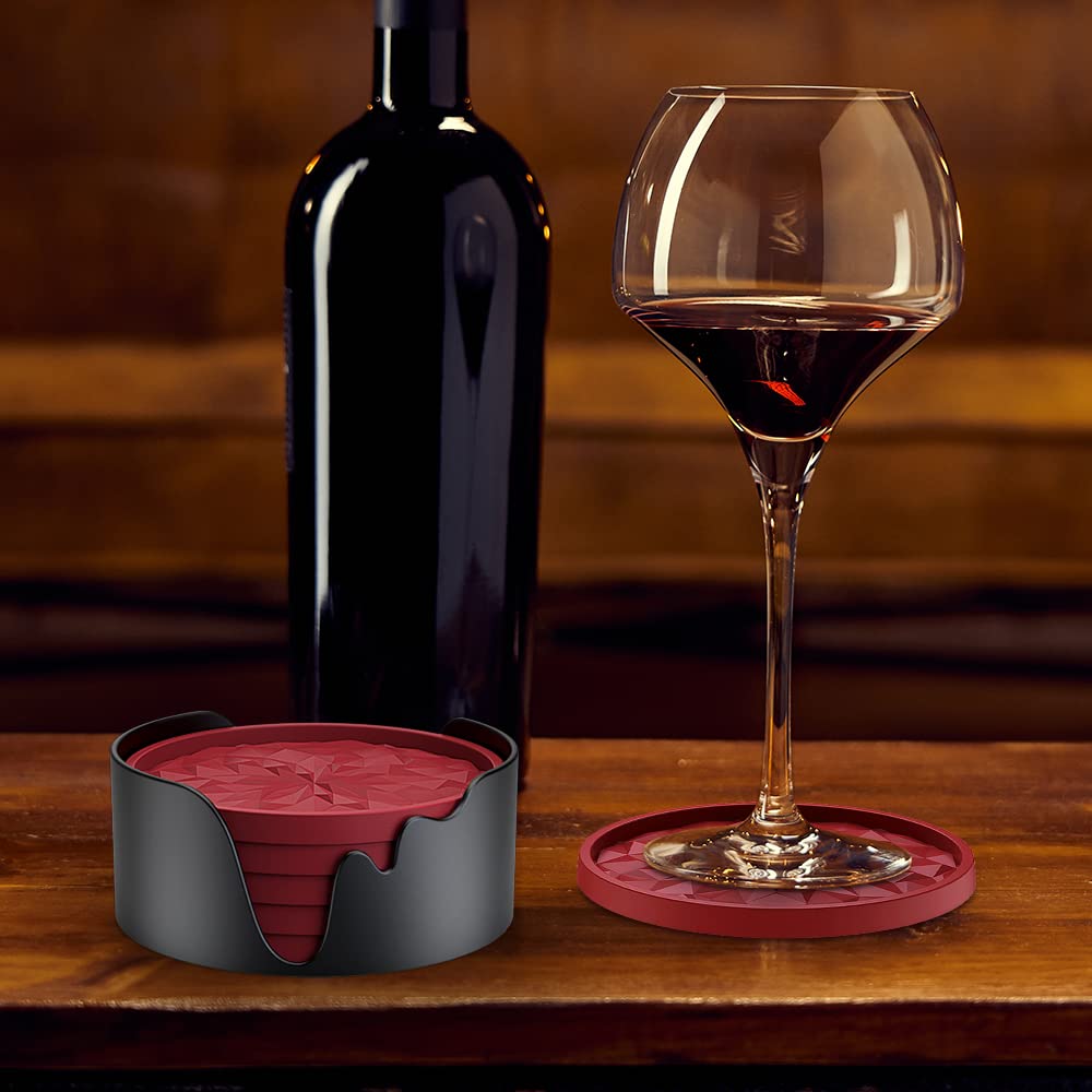 ME.FAN heat-resistant coaster withstands extreme temperatures from -40F to 480F.