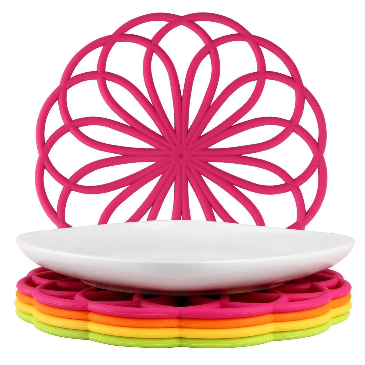 ME.FAN silicone trivet dishwasher safe and easy cleanup.