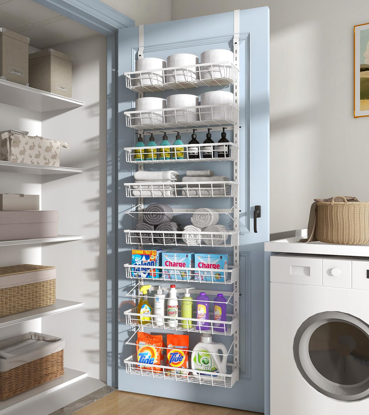 MEFIRT heavy-duty metal frame durability in daily use supports long-term storage.