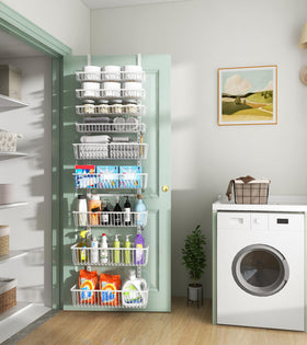 Mefirt versatile nine-basket design ideal for kitchen, bathroom, and laundry.