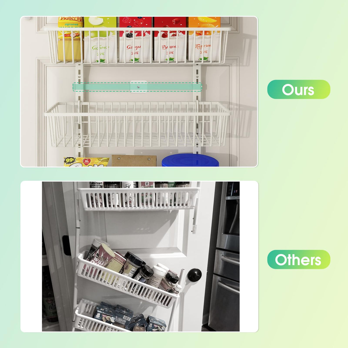 Mefirt wall-mounted option demonstrated for secure placement and space saving.