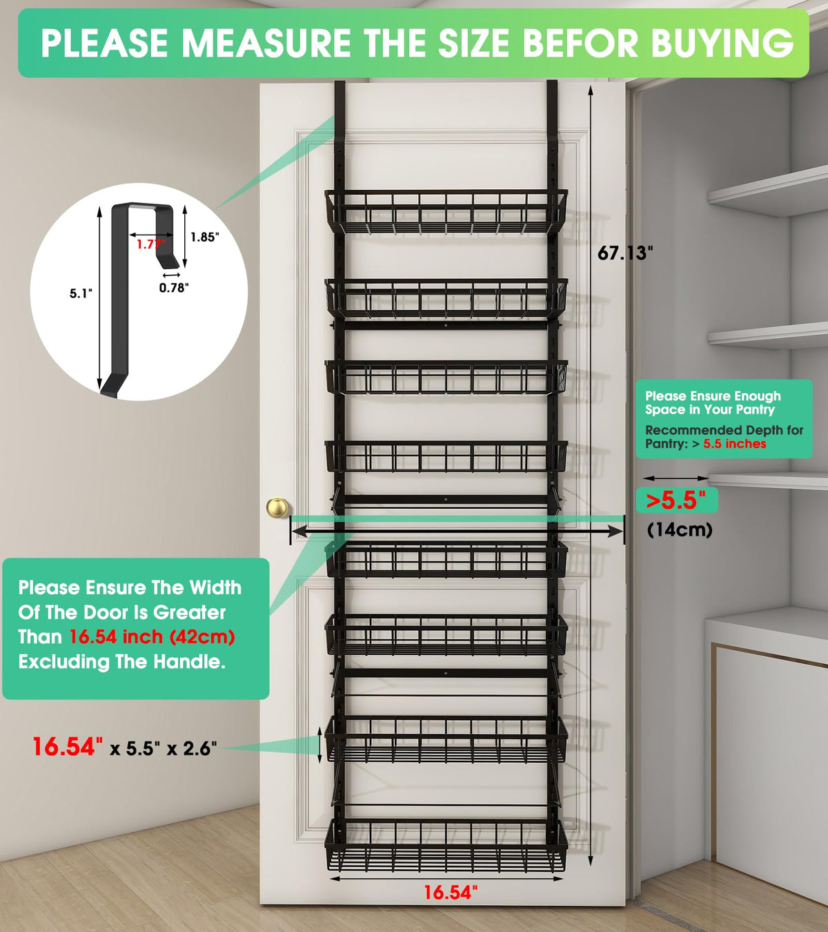 MeFirt wall-mount spice rack mounted for convenient kitchen access.
