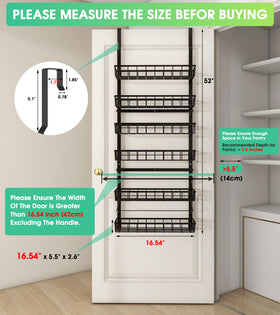 Mefirt wall-mounted spice rack saves counter space while keeping spices organized