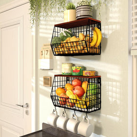 Mefirt wood lid top adds extra storage space for small items