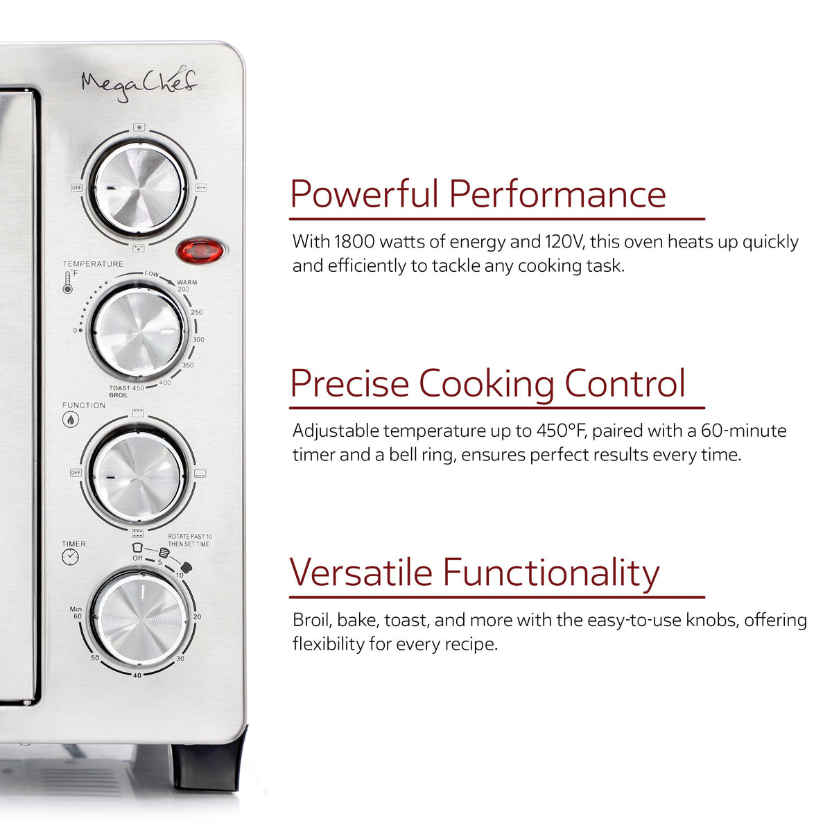 Megachef bake tray and rack set for versatile cooking tasks