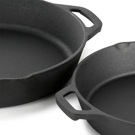 Megachef tempered-glass lid 4-pack for easy monitoring of pots.
