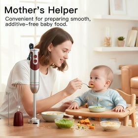 MEGAWISE dishwasher-safe attachments simplify cleanup after blending.