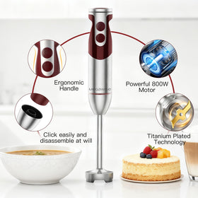 MEGAWISE stainless steel 307 attachments ensure durable daily use.