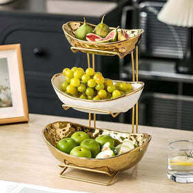 MEIGLQEA ceramic white bowls highlight fresh produce and snack presentation.