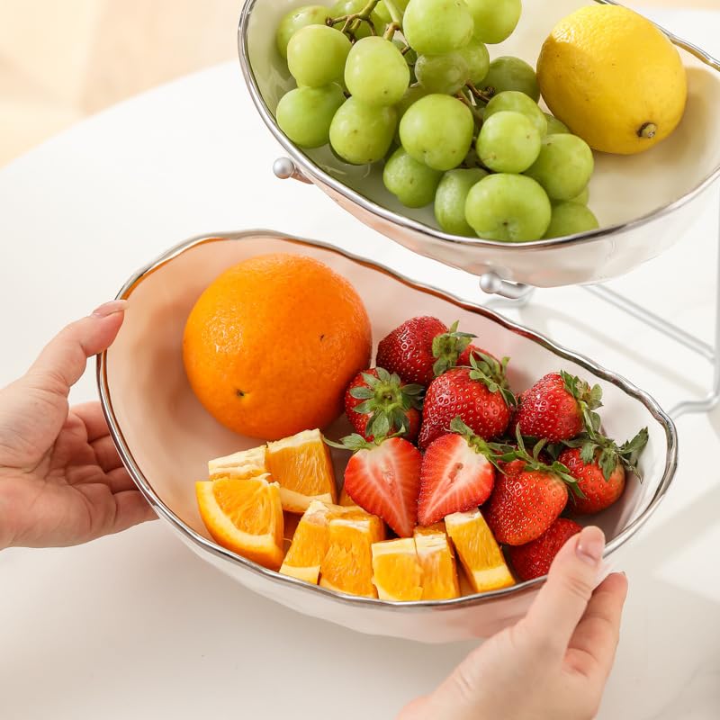 MEIGLQEA elegant fruit display for bread, fruit, and candy on the counter