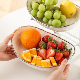 MEIGLQEA elegant fruit display for bread, fruit, and candy on the counter
