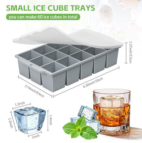 MEIJO easy-release square ice cubes enable quick, mess-free ice removal.