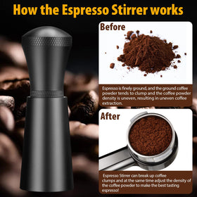 Meion WDT professional use by baristas for even extraction
