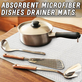 Meirrnyyu fast-drying mat keeps kitchen dry between uses