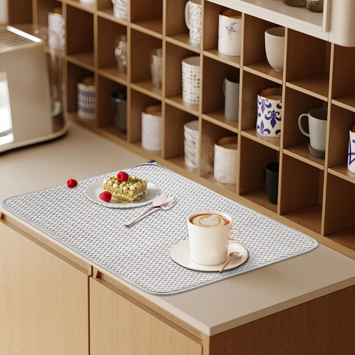 Meirrnyyu multi-use mat doubles as liner and heatproof mat