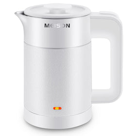 MEISON 0.6L kettle interior stainless steel for pure-tasting hot water on demand