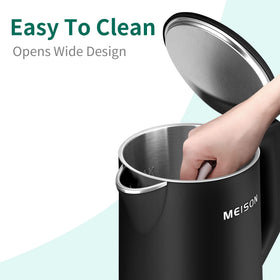 BPA-free exterior ensures safe handling and peace of mind