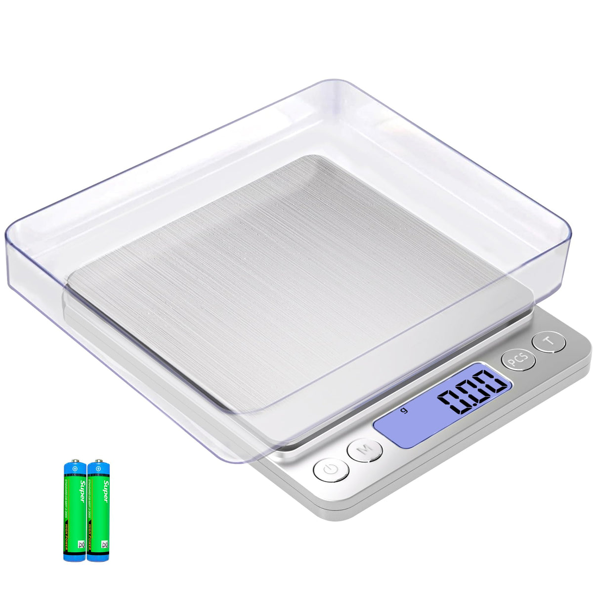 Meiya gram-scale compact design for precise weighing in kitchen and workshop.