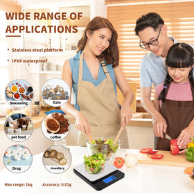 MEIYA scale on a compact kitchen counter for everyday use
