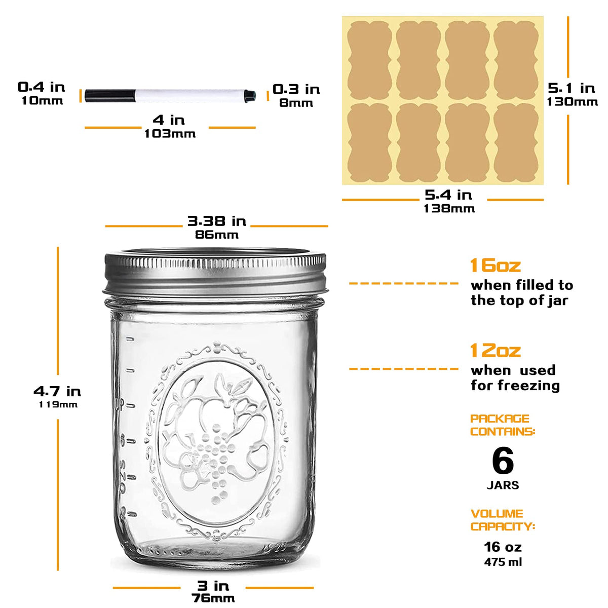 Melcars airtight lid and silicone liner ensure a reliable seal for canning and storage.