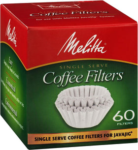 Melitta 63229 four-pack box on the kitchen counter