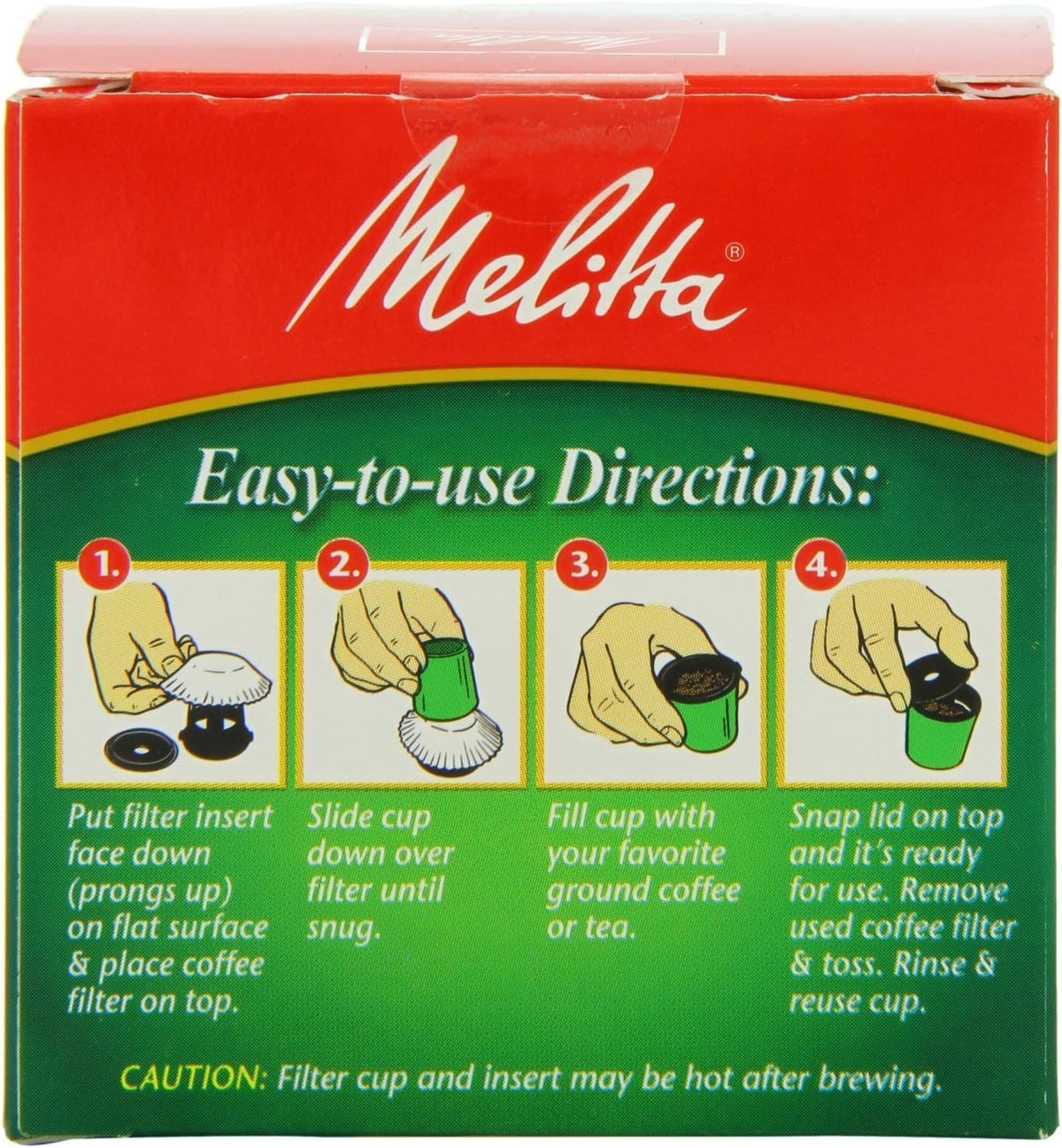 Melitta biodegradable filter papers for eco-friendly brewing