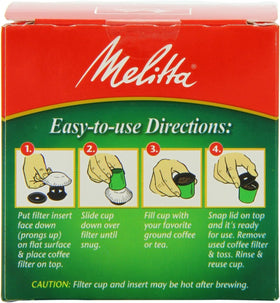 Melitta biodegradable filter papers for eco-friendly brewing